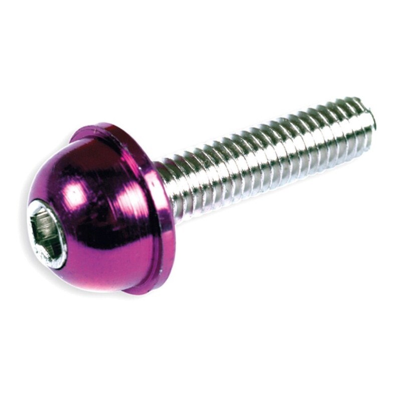 Kit 12 tornillos allen cabeza abombada M5x20 lila V PARTS - motoscamaralweb.com Kit 12 tornillos allen cabeza abombada M5x20 lila V PARTS - motoscamaralweb.com