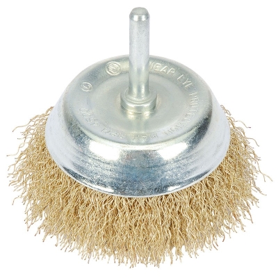 Cepillo de alambre tipo VASO DRAPER Ø50mm - motoscamaralweb.com