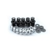 Juego de tornillos para cúpula BIHR Ø5mm plata - 8 unidades - motoscamaralweb.com