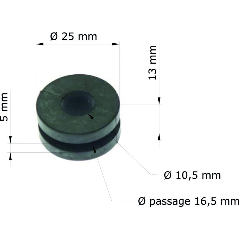 Silentblock Honda CR125R 98-99/Radiador 61103-430-000 GRM-104/10 (Juego de 10) - motoscamaralweb.com Silentblock Honda CR125R 98-99/Radiador 61103-430-000 GRM-104/10 (Juego de 10) - motoscamaralweb.com