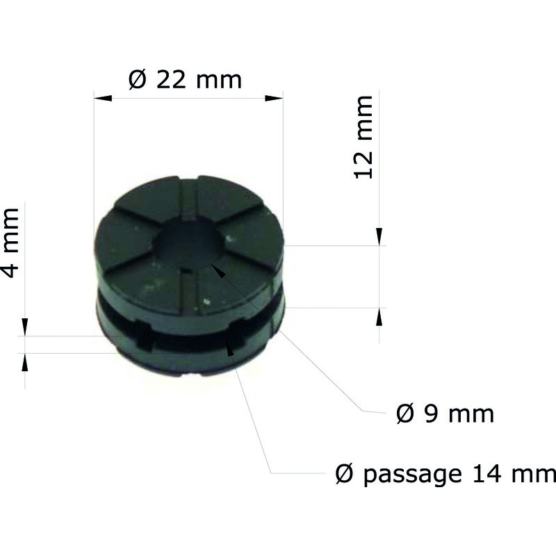 Silentblock Honda (x10) CBF1000 06-07/GB/trasero 80106-382-770 GRM-110/10 - motoscamaralweb.com Silentblock Honda (x10) CBF1000 06-07/GB/trasero 80106-382-770 GRM-110/10 - motoscamaralweb.com