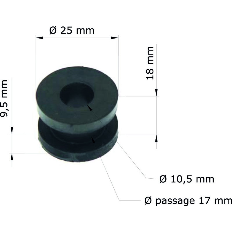 Silentblock Honda CRF250R 04-08/depósito 18334-ML3-680 GRM-118/10 (Juego de 10) - motoscamaralweb.com Silentblock Honda CRF250R 04-08/depósito 18334-ML3-680 GRM-118/10 (Juego de 10) - motoscamaralweb.com