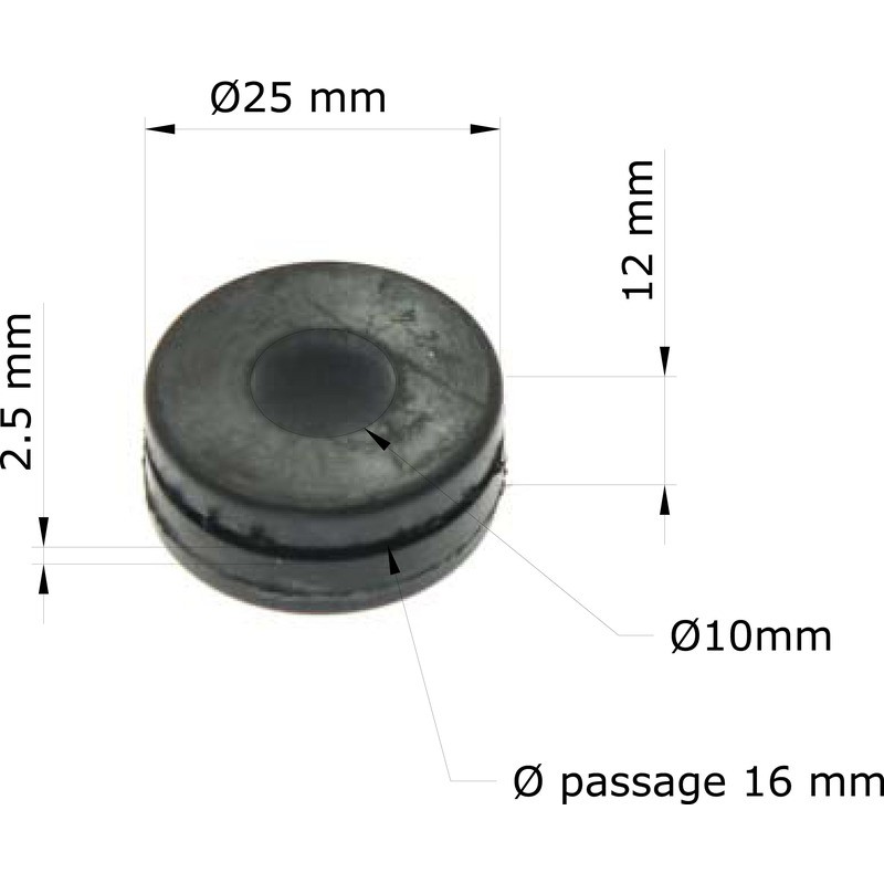 Silentblock Honda CBR900RR 92-94/Faro 19051-KA4-000 GRM-126/10 (Juego de 10) - motoscamaralweb.com Silentblock Honda CBR900RR 92-94/Faro 19051-KA4-000 GRM-126/10 (Juego de 10) - motoscamaralweb.com