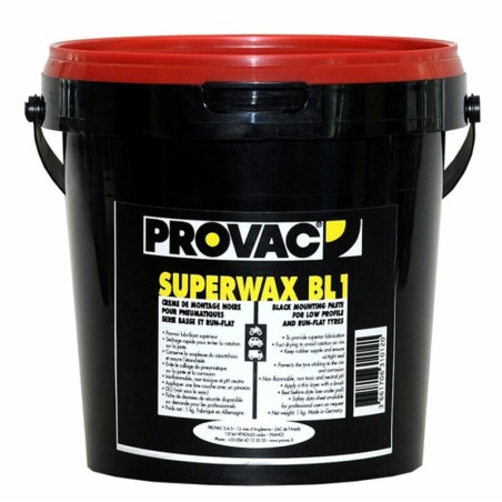 Pasta para montaje de neumáticos PROVAC negra 1kg - motoscamaralweb.com