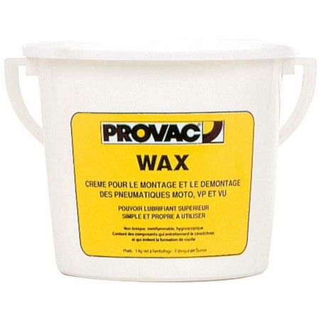 Pasta para montaje de neumáticos PROVAC blanca 1kg - motoscamaralweb.com