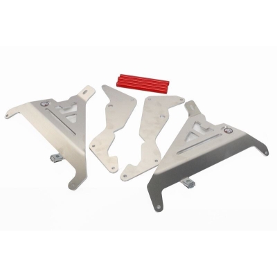 Protector de radiador AXP aluminio rojo Honda CRF250R/250RX - motoscamaralweb.com