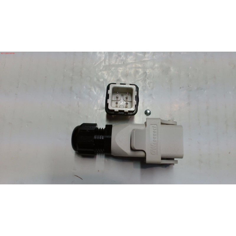 CONECTOR MACHO CABLE EMPUÑADURA VAREADOR HARVEST/PLUS2.0-POWERSOLID 12
