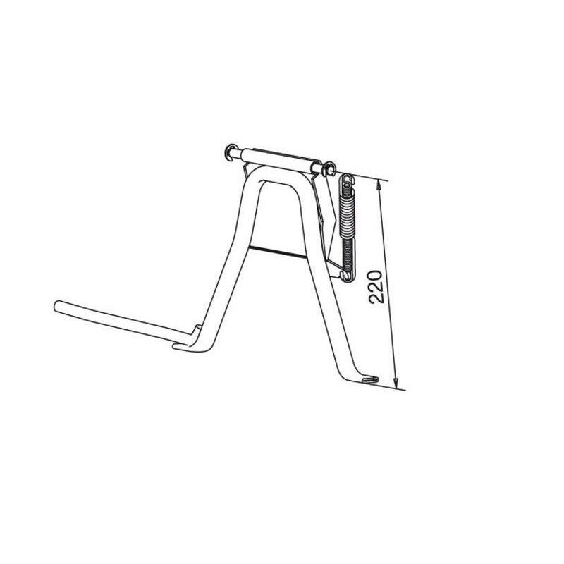 Caballete central completo 12/14 BUZZETTI - motoscamaralweb.com Caballete central completo 12/14 BUZZETTI - motoscamaralweb.com