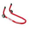 Caballete delantero para horquilla perforada BIKE LIFT rojo - FS-9 - motoscamaralweb.com