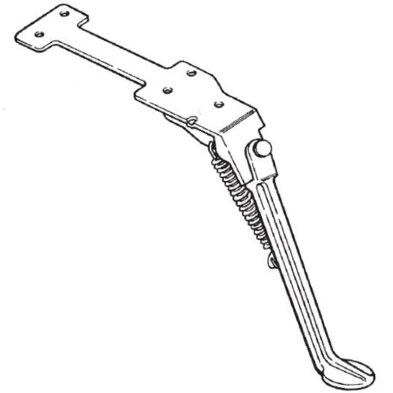 Caballete lateral BUZZETTI - motoscamaralweb.com Caballete lateral BUZZETTI - motoscamaralweb.com