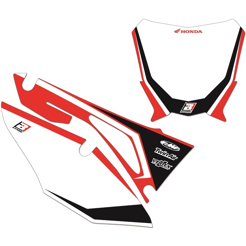 Kit adhesivos portanúmeros Blackbird Dream 4 Honda blanco - motoscamaralweb.com Kit adhesivos portanúmeros Blackbird Dream 4 Honda blanco - motoscamaralweb.com