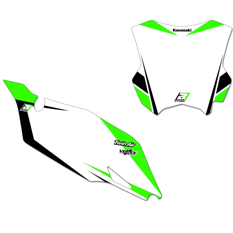 Kit adhesivos portanúmeros Blackbird Dream 4 Kawasaki blanco - motoscamaralweb.com Kit adhesivos portanúmeros Blackbird Dream 4 Kawasaki blanco - motoscamaralweb.com