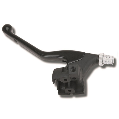 Maneta con soporte Domino Derbi Senda fulcrum 28mm izquierda 2980.04 - motoscamaralweb.com
