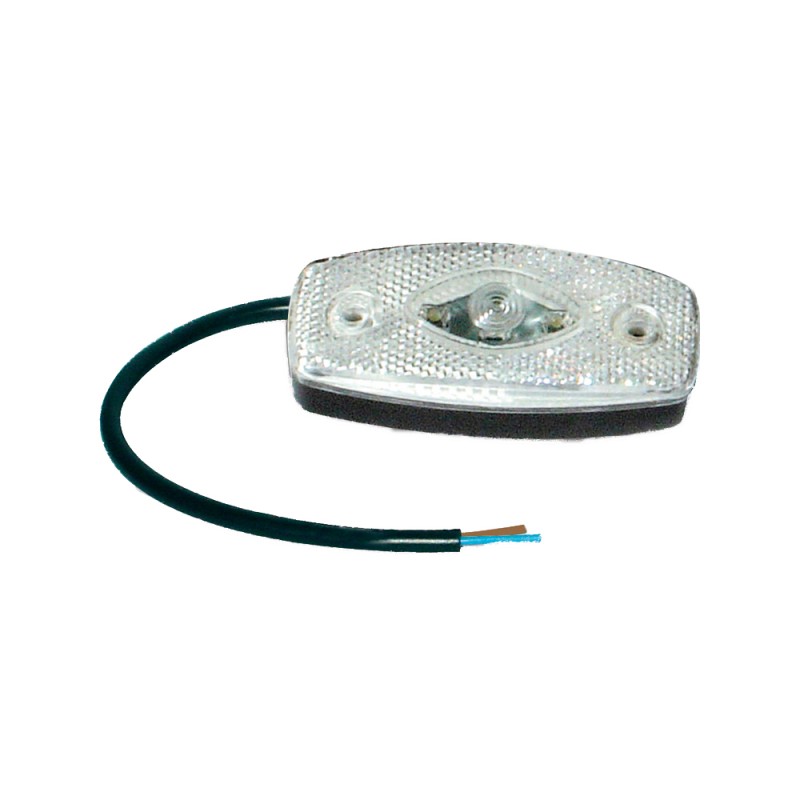 LUCES DE POSICION LED 103X45X28 BLANCO 12/ 24 V- motoscamaralweb.com LUCES DE POSICION LED 103X45X28 BLANCO 12/ 24 V- motoscamaralweb.com
