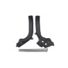 Protector de chasis UFO KTM negro KT04066-001 - motoscamaralweb.com