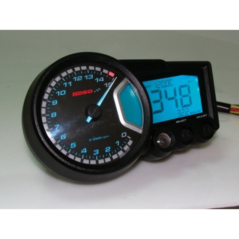 Marcador universal KOSO RX2 GP Style BA010100 - motoscamaralweb.com Marcador universal KOSO RX2 GP Style BA010100 - motoscamaralweb.com