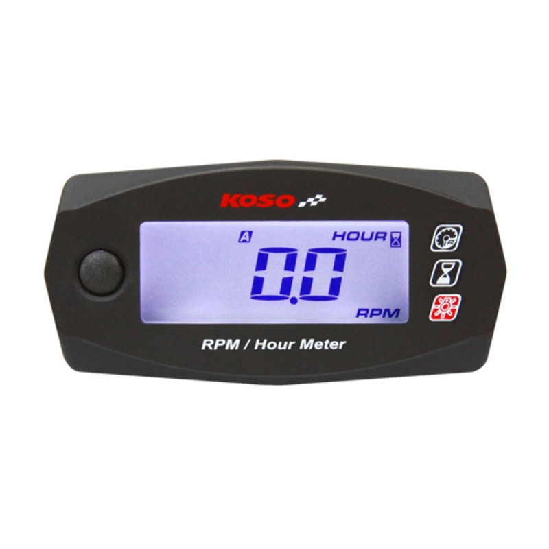 Cuenta Rpm + cuenta horas universal KOSO BA033W00 - motoscamaralweb.com Cuenta Rpm + cuenta horas universal KOSO BA033W00 - motoscamaralweb.com