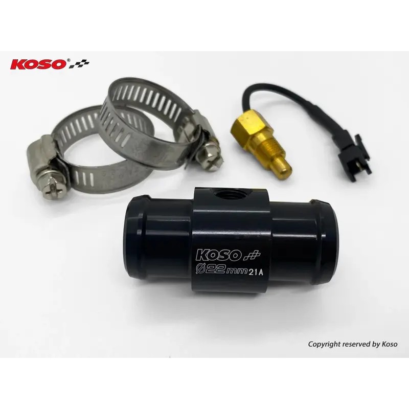 Adaptador para sensor temperatura de agua KOSO Ø22mm BG022B00 - motoscamaralweb.com Adaptador para sensor temperatura de agua KOSO Ø22mm BG022B00 - motoscamaralweb.com