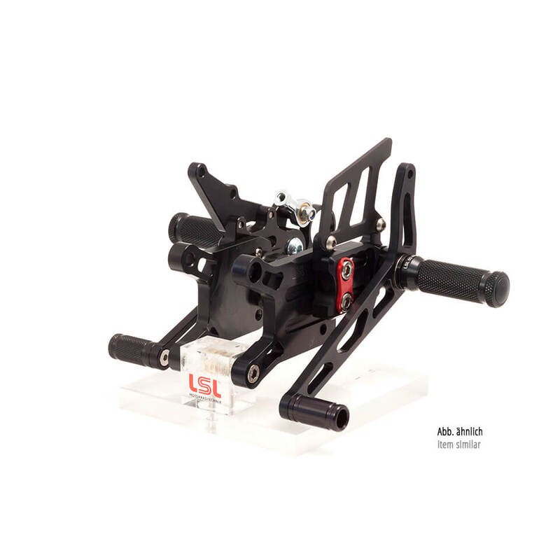 Estriberas retrasadas Multi posición 2-Slide Aprilia RSV4 R APRC ´1 LSL 118A023RR - motoscamaralweb.com Estriberas retrasadas Multi posición 2-Slide Aprilia RSV4 R APRC ´1 LSL 118A023RR - motoscamaralweb.com