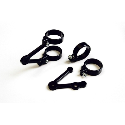Soporte de faro delantero 39mm con intermitente LSL 143LT39B - motoscamaralweb.com