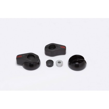 Protectores de carenado negro LSL 550-002SW - motoscamaralweb.com