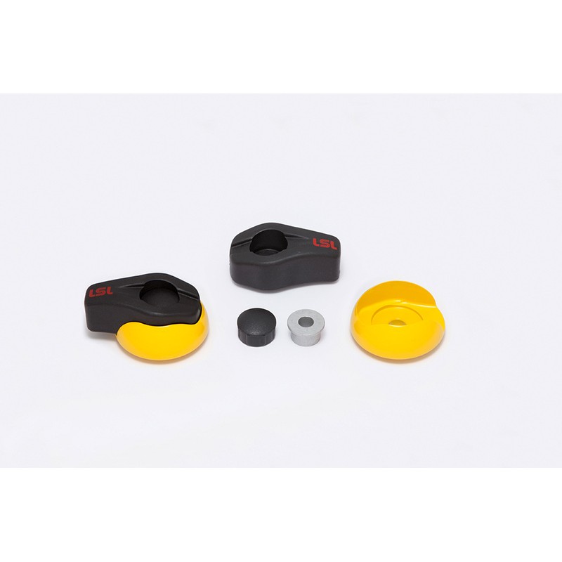 Protectores de carenado amarillo LSL 550-002GE - motoscamaralweb.com Protectores de carenado amarillo LSL 550-002GE - motoscamaralweb.com