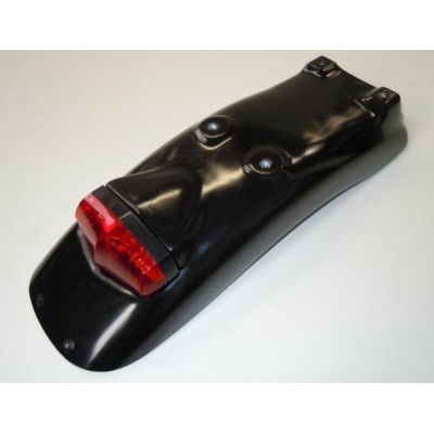 Guardabarros+Piloto trasero Brooks Style GFK LSL 507K137LB - motoscamaralweb.com