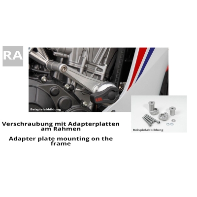 Kit montaje protectores de carenado XJ6 Diversion A LSL 550Y121 - motoscamaralweb.com