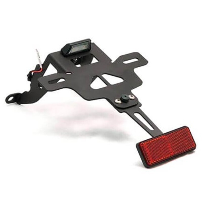 Soporte portamatrícula aluminio LSL 460K126 - motoscamaralweb.com Soporte portamatrícula aluminio LSL 460K126 - motoscamaralweb.com