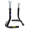 Caballete (candelabros) traseros gemelos Bihr al reposapie - Extensible 390mm-480mm - motoscamaralweb.com