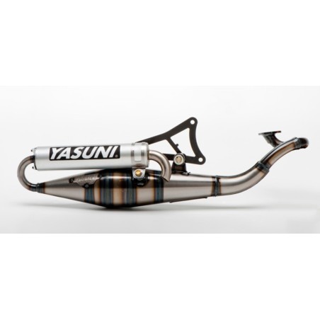 Escape homologado 2T Yasuni Z Silenc. Alu. Minarelli Horizontal AC/LC 2T Aerox/Jog / SR TUB901 - motoscamaralweb.com