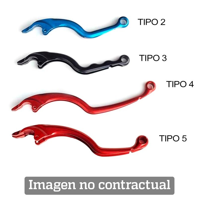 Maneta tipo 4 para embrague a cable. Color NEGRO. (CLE4B) - motoscamaralweb.com Maneta tipo 4 para embrague a cable. Color NEGRO. (CLE4B) - motoscamaralweb.com