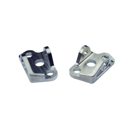Soporte de estriberas SCAR de titanio - motoscamaralweb.com