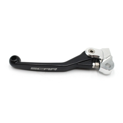 Maneta de embrague SCAR plegable negro - motoscamaralweb.com