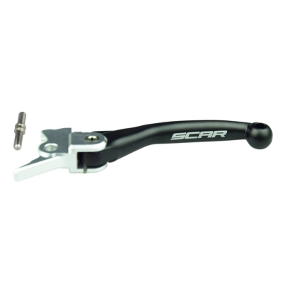 Maneta de embrague SCAR plegable negro - motoscamaralweb.com