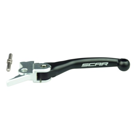 Maneta de embrague SCAR plegable negro - motoscamaralweb.com