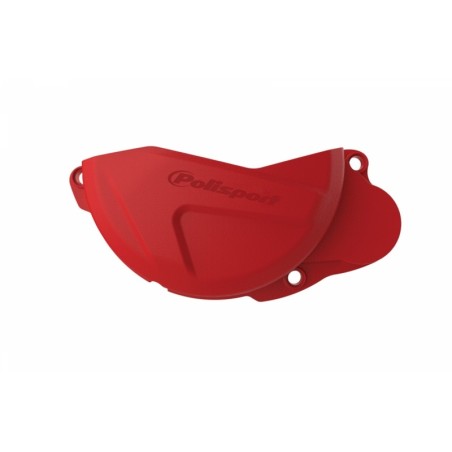 Protector tapa de embrague Polisport EC 250/300 - Rojo - motoscamaralweb.com