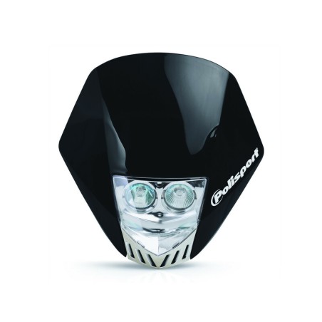Careta Polisport HMX LED negro 8657100002 - motoscamaralweb.com