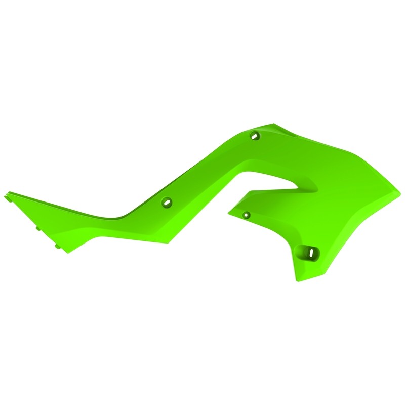 Tapa de radiador Polisport. verde lima KX125/250 - motoscamaralweb.com Tapa de radiador Polisport. verde lima KX125/250 - motoscamaralweb.com