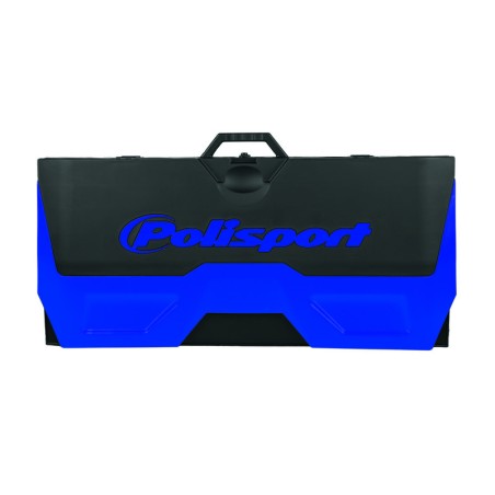 Alfombra plastica de box Polisport azul 8982200003 - motoscamaralweb.com