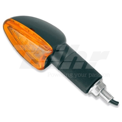 Juego de intermitentes V PARTS negro brazo largo - motoscamaralweb.com