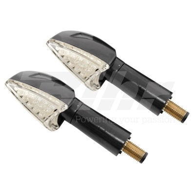 Juego de intermitentes LED universales V PARTS 12V/1W 44x28mm - motoscamaralweb.com
