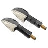 Juego de intermitentes LED universales V PARTS 12V/1W 44x28mm - motoscamaralweb.com