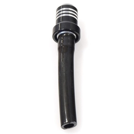 Válvula tapón depósito de gasolina ART aluminio negro- motoscamaralweb