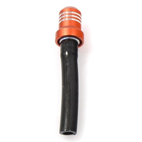 Válvula tapón depósito de gasolina ART aluminio naranja- motoscamaralw