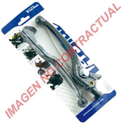 Juego de manetas V PARTS - Carbono - motoscamaralweb.com