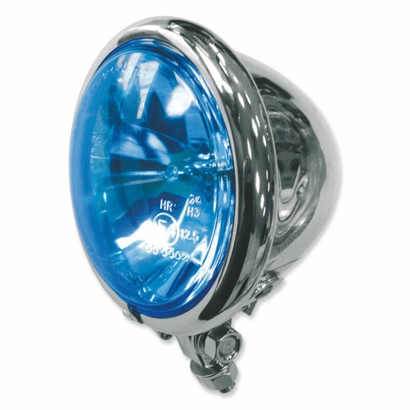 Faro auxiliar cristal azul V PARTS - motoscamaralweb.com Faro auxiliar cristal azul V PARTS - motoscamaralweb.com