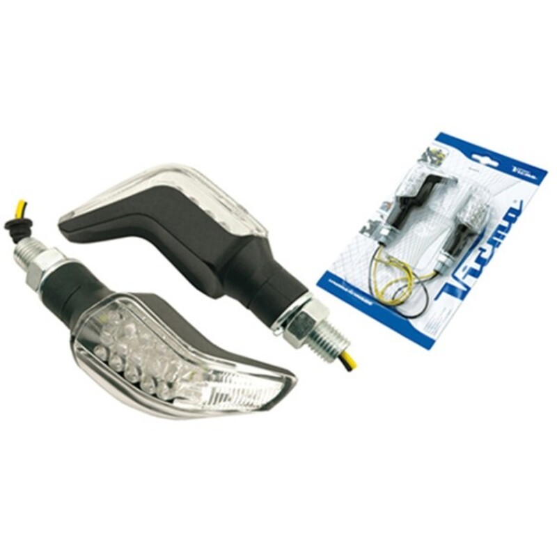 Juego de intermitentes LED V PARTS 12V / 1W (50x27mm) - motoscamaralweb.com Juego de intermitentes LED V PARTS 12V / 1W (50x27mm) - motoscamaralweb.com