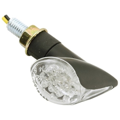 Juego de intermitentes LED V PARTS 12V / 1W (31x24mm) - motoscamaralweb.com