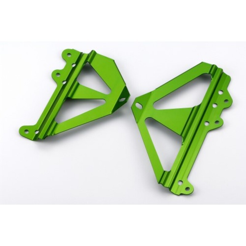 Protector radiador Kawasaki verde KXF 450 2009-2012 V PARTS - motoscamaralweb.com Protector radiador Kawasaki verde KXF 450 2009-2012 V PARTS - motoscamaralweb.com